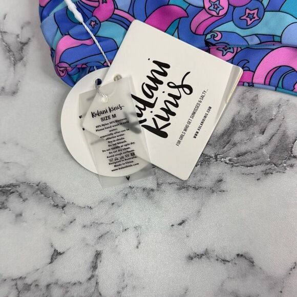 Kulani Kinis Berry Printed Bikini Bottoms M NWT - Picture 3 of 5